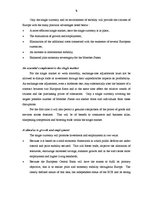 Kutatási anyagok 'Economic and Monetary Union. A Single Currency', 8.                