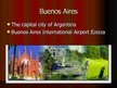 Prezentációk 'Business Travel to Argentina', 4.                