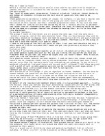 Esszék 'Teacher Training Notes', 1.                