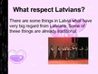Prezentációk 'Taboos in Latvia', 6.                