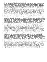 Esszék 'Critical analysis of "The Rocking-Horse Winner". by D.H. Lawrence. An analysis o', 1.                