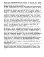 Esszék 'This Is a Discursive Essay on Abortion', 1.                