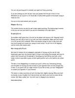 Összefoglalók, jegyzetek 'Bruce Lee's Speed Training', 4.                