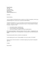 Minták 'Application Letter and Email Samples', 1.                