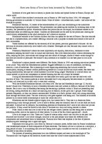 Összefoglalók, jegyzetek 'How New Forms of Love Have been Invented by Theodore Zeldin', 1.                