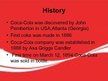 Prezentációk 'The Coca - Cola Company', 5.                