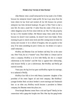 Esszék 'Modern Day Version of Silas Marner', 1.                