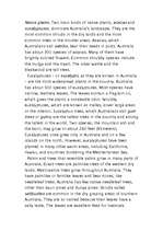 Kutatási anyagok 'Australia ', 4.                