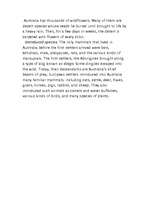 Kutatási anyagok 'Australia ', 5.                