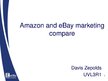 Prezentációk 'Amazon and eBay Marketing Compare', 1.                