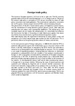 Esszék 'Foreign Trade Policy', 1.                