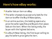 Prezentációk 'What Is an eBay and how Does It Work', 5.                