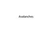 Kutatási anyagok 'Avalanches', 10.                