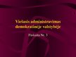 Prezentációk 'Viešojo administravimo pagrindai', 55.                