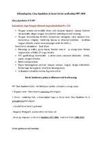 Összefoglalók, jegyzetek 'Szent István uralkodása', 1.                