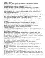 Összefoglalók, jegyzetek 'Outline of Chapter 4 Text - Elementary Statistics: A Brief Version ', 1.                