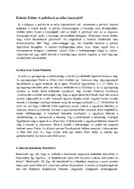 Esszék 'A politika és az etika viszonyáról', 1.                