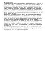 Esszék 'My Opinion on Life on Mars', 1.                