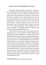 Kutatási anyagok 'Analysis of Novel "Sense and Sensibility" by Jane Austen', 1.