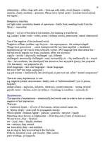 Összefoglalók, jegyzetek 'Lexicology', 10.                