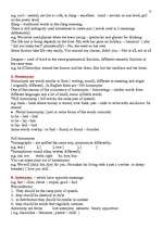 Összefoglalók, jegyzetek 'Lexicology', 12.                