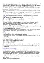 Összefoglalók, jegyzetek 'Lexicology', 23.                