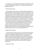 Kutatási anyagok 'The Usage of Stylistic Devices in the Sonnets of William Shakespeare', 5.                