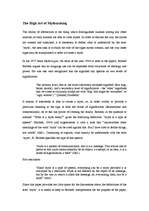 Kutatási anyagok 'The High Art of Mythmaking', 1.                