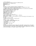 Esszék 'Heat of Reaction.', 1.                