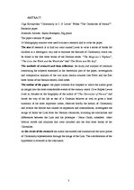 Záródolgozatok 'Christianity in C.S.Lewis’ Work "The Chronicles of Narnia"', 3.                