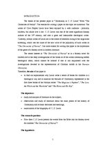 Záródolgozatok 'Christianity in C.S.Lewis’ Work "The Chronicles of Narnia"', 7.                