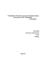 Esszék '"Christopher Columbus and Queen Isabella of Spain Consummate their Relationship"', 3.                
