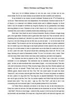 Esszék 'Winter Traditions', 1.                