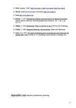 Kutatási anyagok 'Company "One" Marketing Communication Strategies', 15.                