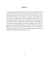 Kutatási anyagok 'Propaganda of Global Warming in Advertising Context', 4.                