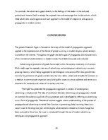 Kutatási anyagok 'Propaganda of Global Warming in Advertising Context', 30.                