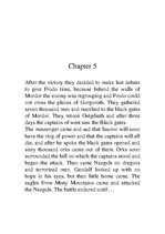 Összefoglalók, jegyzetek '"Lord of the Rings the Return of the King" Book Summary', 6.                