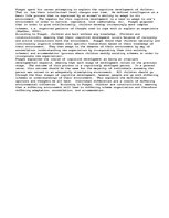 Esszék 'Piaget', 1.                