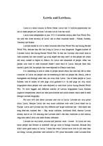 Esszék 'Latvia and Latvians', 1.                