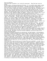 Esszék 'Drugs and Athelets', 1.                