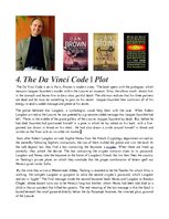 Esszék '"The Da Vinci Code" by Dan Brown', 5.                