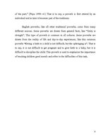 Kutatási anyagok 'The Theme of Family and Home in the English and Russian Proverbs', 9.                