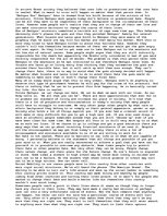 Esszék 'Oedipus Rex, Predestined Fate', 1.                