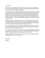 Minták 'Letter of Advice', 1.                