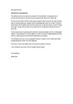 Esszék 'Reference letter', 1.                