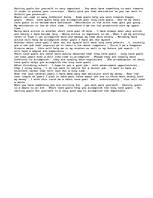 Esszék 'Setting Goals', 1.                