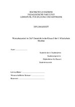 Záródolgozatok 'Wortschatzarbeit im DaF-Unterricht in der Klasse 8 der 1.Mittelschule Rēzekne', 1.                
