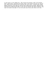 Esszék 'The unfair Killing of the SCarlet Ibis', 2.                