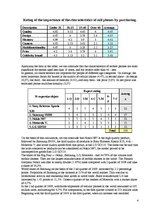 Esszék 'Marketing, Market Analysis', 4.                