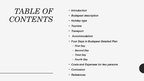 Kutatási anyagok 'Travel Planning to Budapest', 2.                